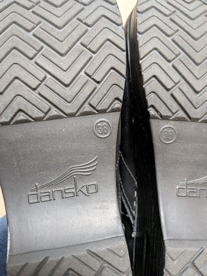超超超.美品　dansko 　ダンスコ　ブラック 　38