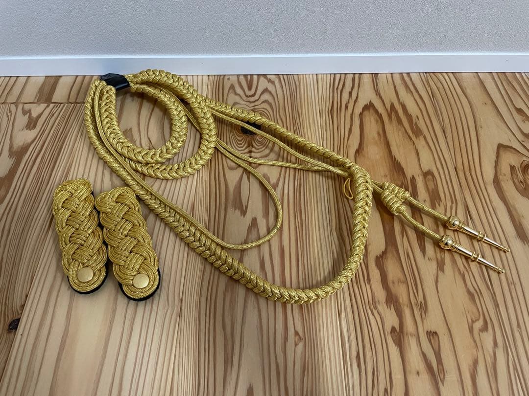 レニヤード　肩章セット　右肩用