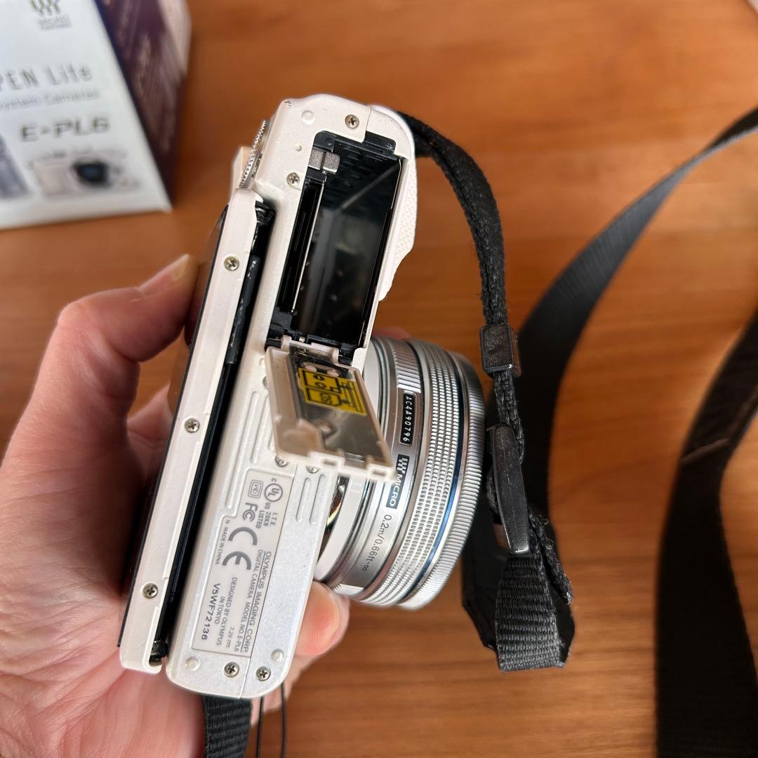 【動作確認済み】OLYMPUS PEN Lite E-PL6 本体と付属品