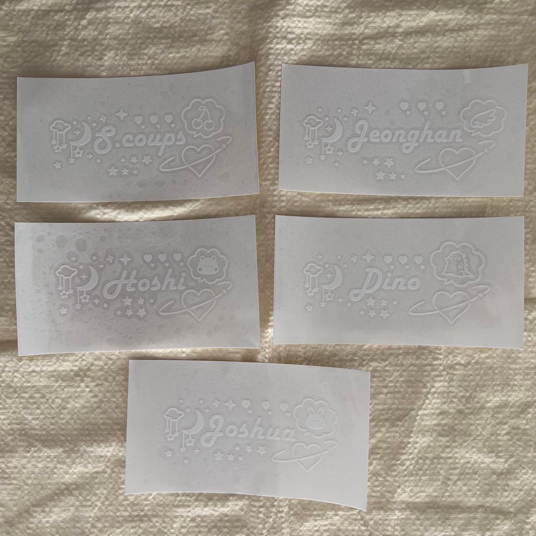 セブチ　seventeen ペンライト  ステッカー　オーダー