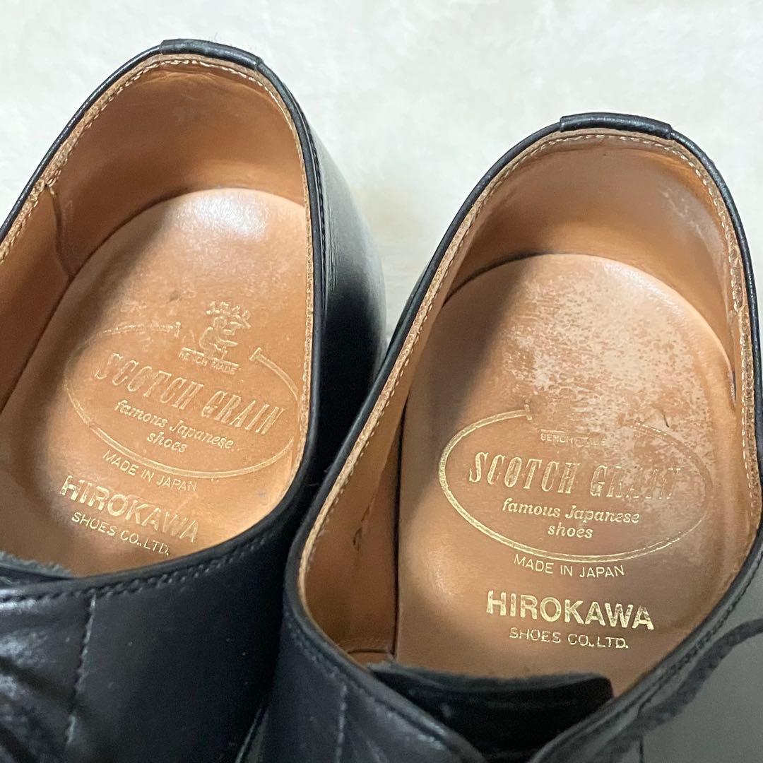 SCOTCH GRAIN ビジネス シューズ 革靴 26.5 黒 ストレート