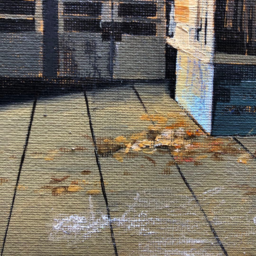 油彩『Slumbering Silver Screen』(眠る銀幕)