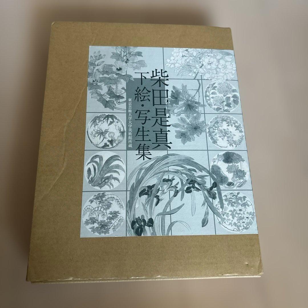 柴田是真 下絵・写生集 東京芸術大学大学美術館所蔵 二重箱で保管