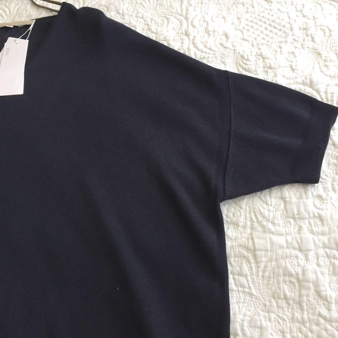 《未使用》自由区 大きいサイズ ニットチュニック