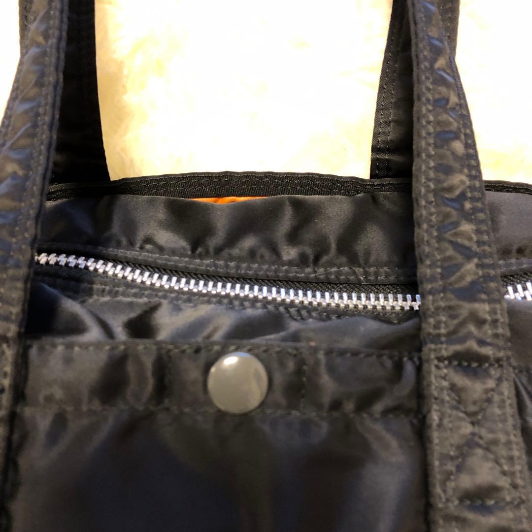 美品 PORTER タンカー ボストンバッグ ドラムバッグ ミニボストン 黒