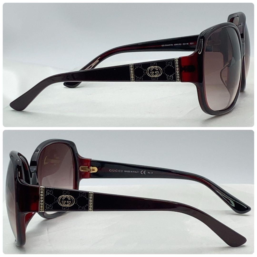 GUCCI サングラス　GG3144/F/S WWUS2 GG柄　良品