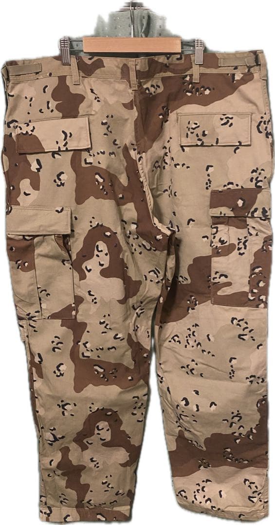 チョコチップ デザートカモ カーゴパンツ XL-S