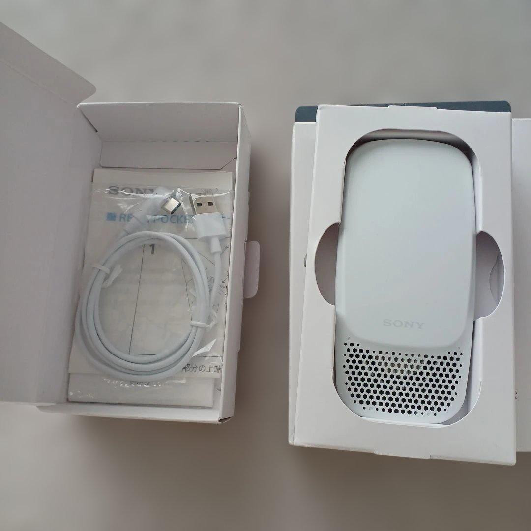 SONY REON POCKET 2 ネッククーラー ホワイト