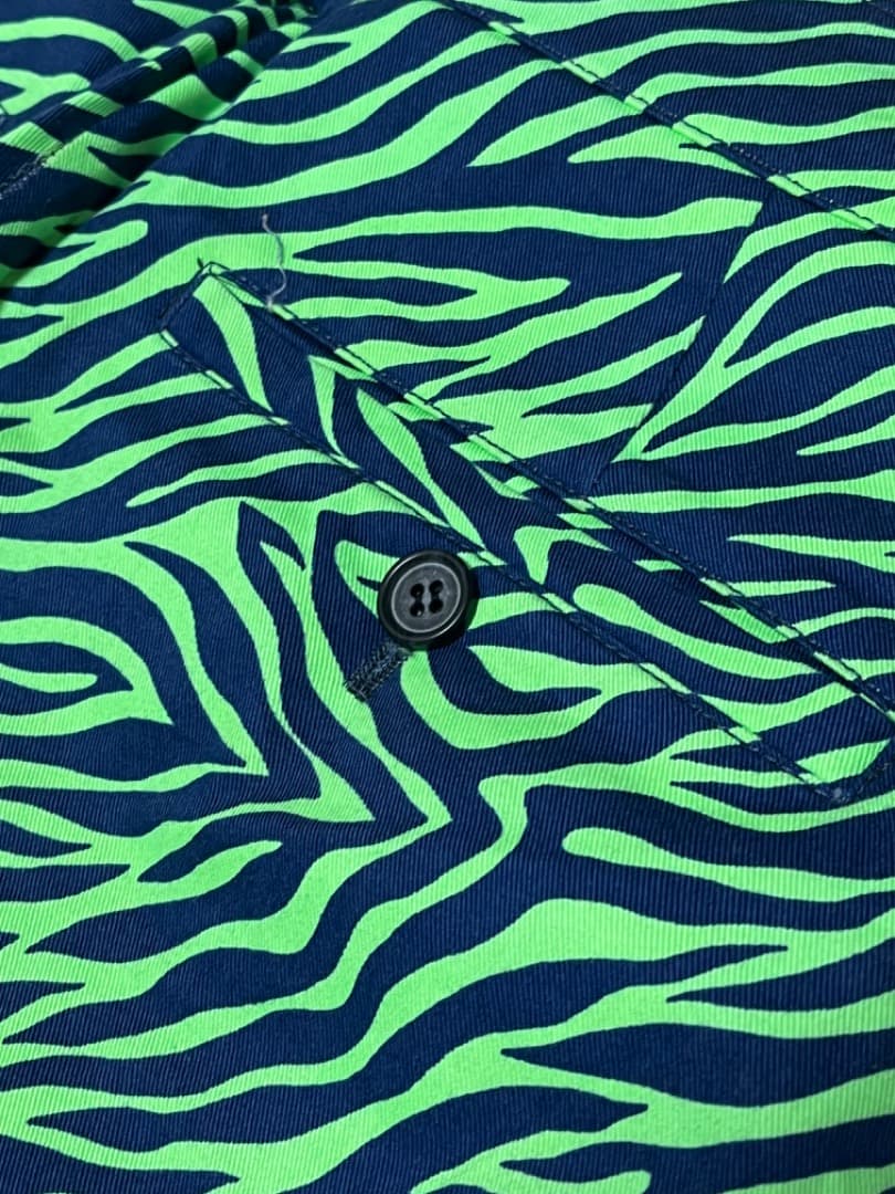 Bernhard Willhelmベルンハルト ネオンゼブラ柄パンツ