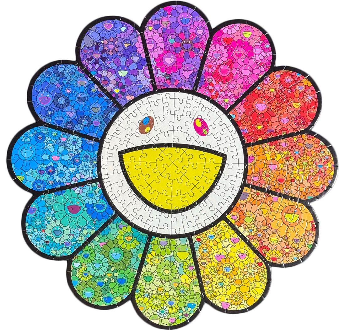 ⭐︎新色⭐︎村上隆　フラワー型　ジグソーパズル　　　カイカイキキ