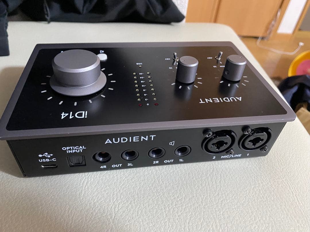 オーディオインターフェース AUDIENT iD14mk2 美品　動作未確認