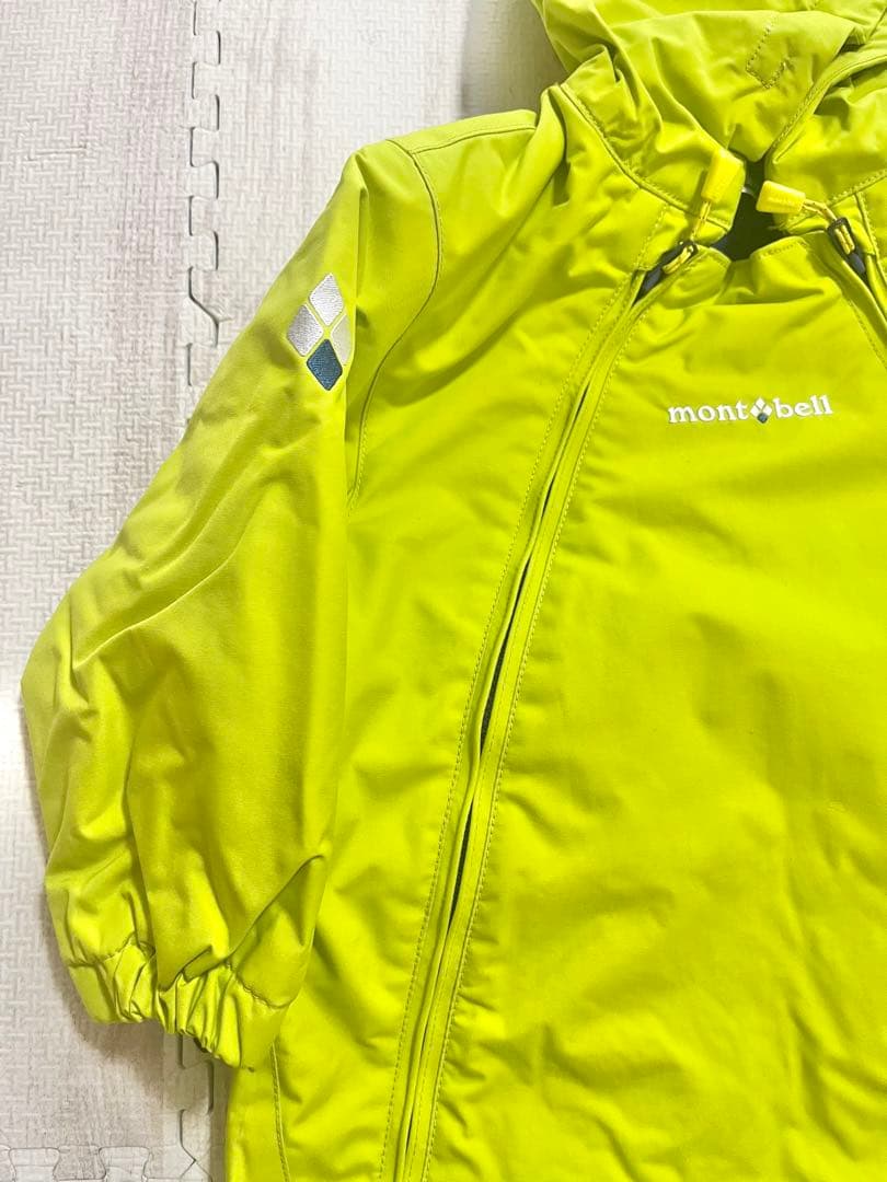 montbellモンベル　ベビー パウダーカバーオール　サイズ80 男女兼用