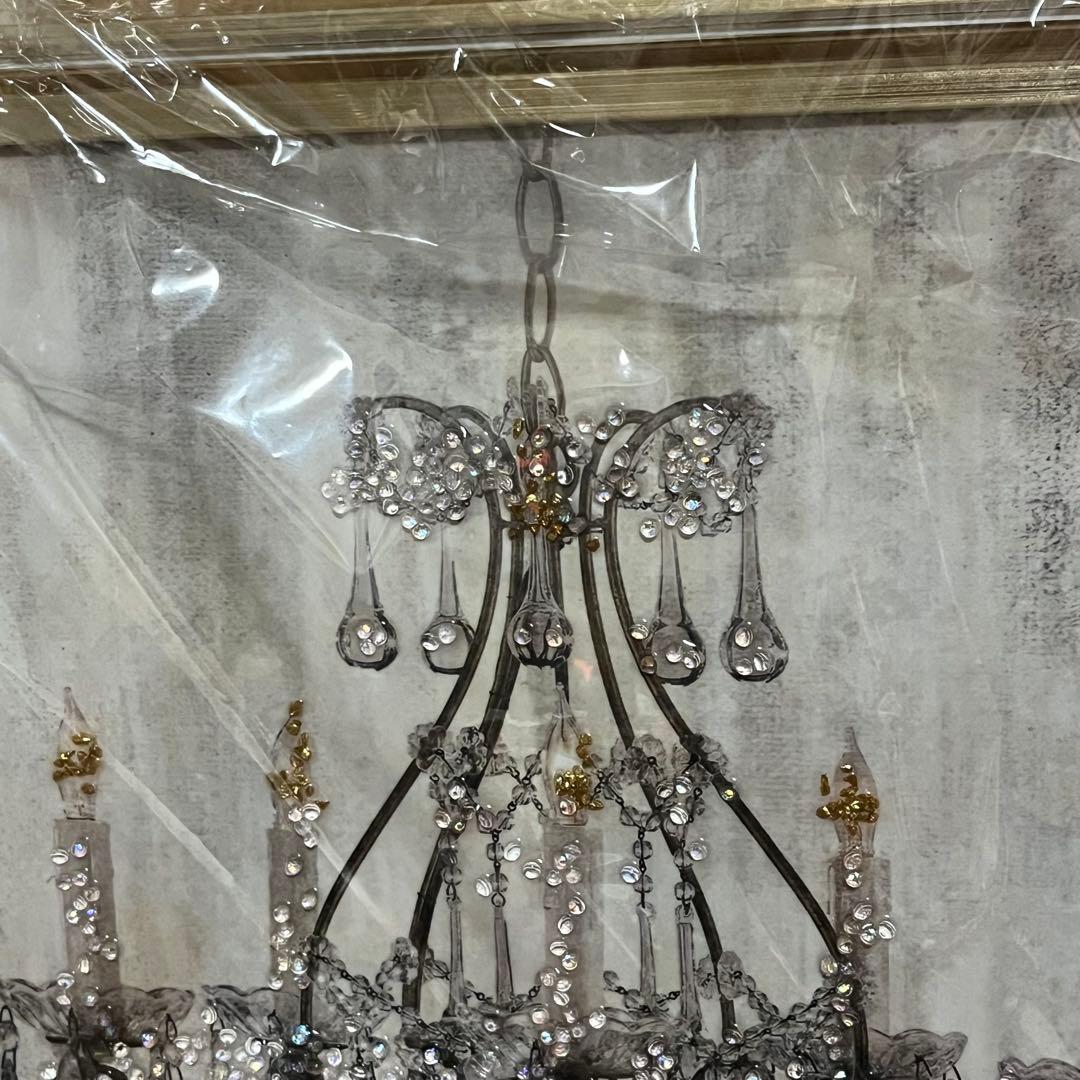 シャンデリア　クリスタルアート（クリスタルピクチャー）