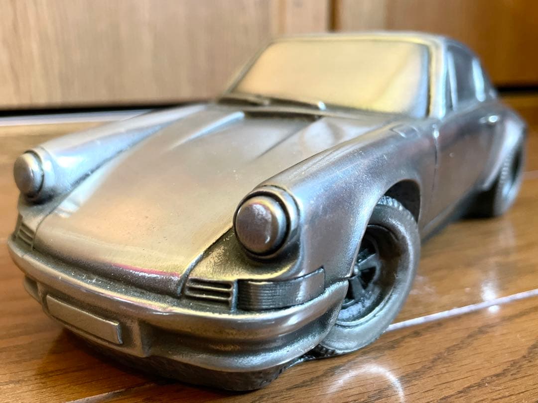 【クラシック】ポルシェ911風 インテリア 置物 亜鉛 金属アート ミニカー