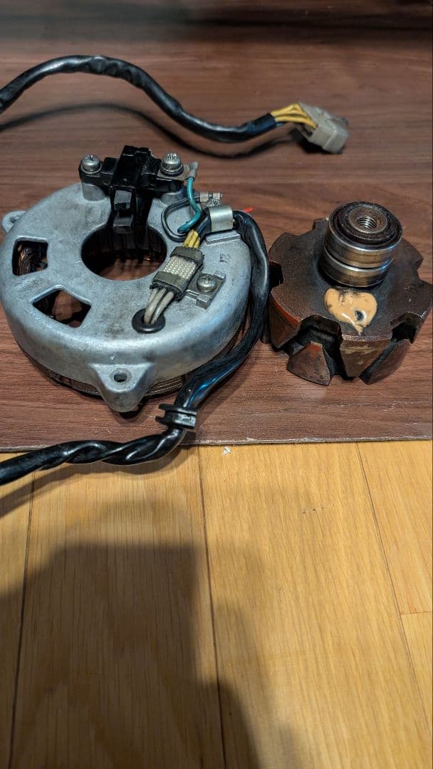 GT380 ステーターコイル、ローターコイル