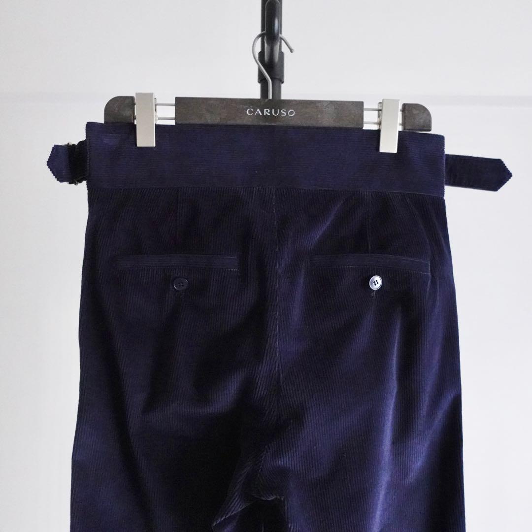 【極美品】agnes b. コーデュロイ　2タック　グルカトラウザーズ