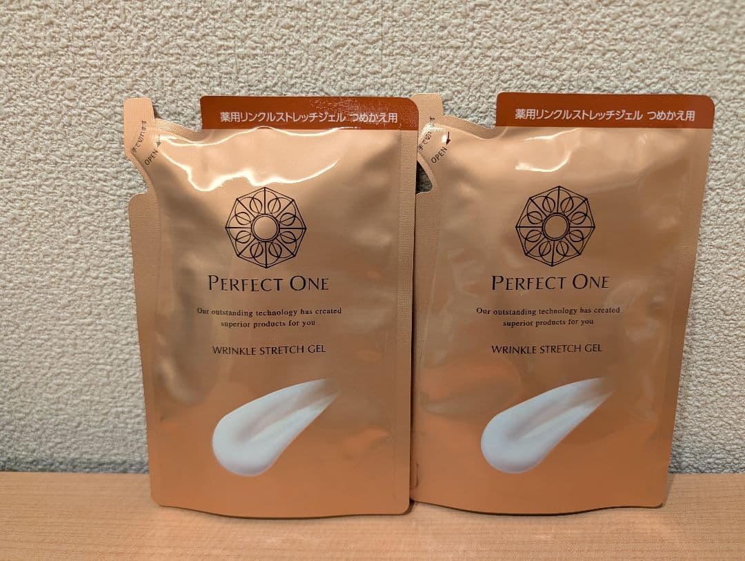 パーフェクトワン 薬用リンクルストレッチジェル 50g 詰替2袋