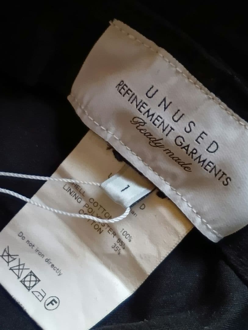 UNUSED 10OZ DENIM HAT UH0586 バケットハット 黒