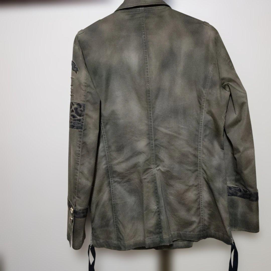 Roen hyde着用 ミリタリージャケット カーキ系 44