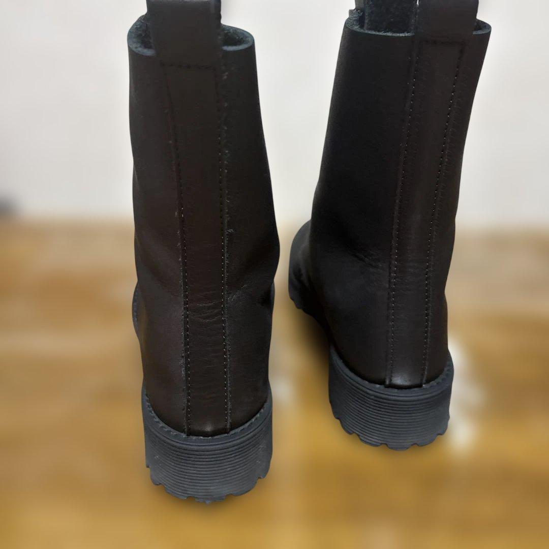 靴 argue.atelier ZIP BOOTS(SMOOTH LETHER)