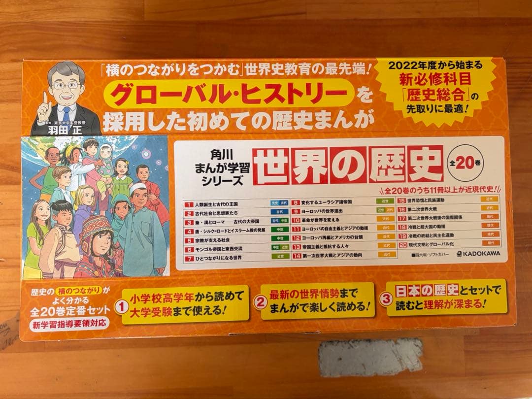 世界の歴史 全20巻セット　まんが学習