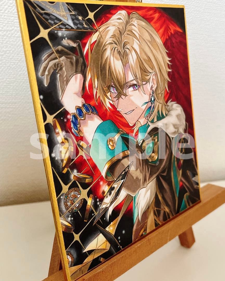 ✴︎ ちまき ✴︎ イラスト　手描き　アナログ　色紙