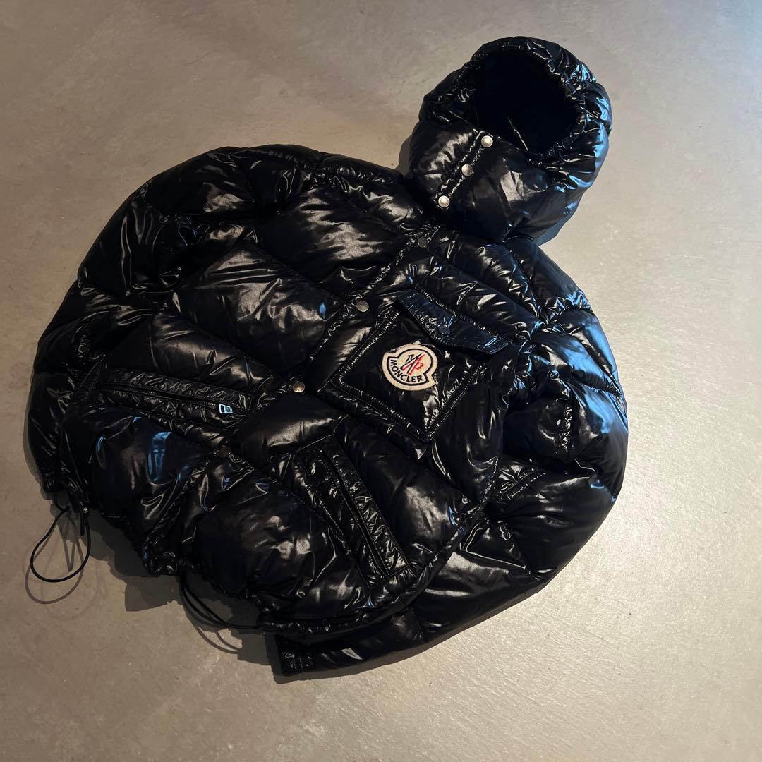 【超希少❗️】MONCLER ダウンジャケット サイズ2 K2 M ブラック