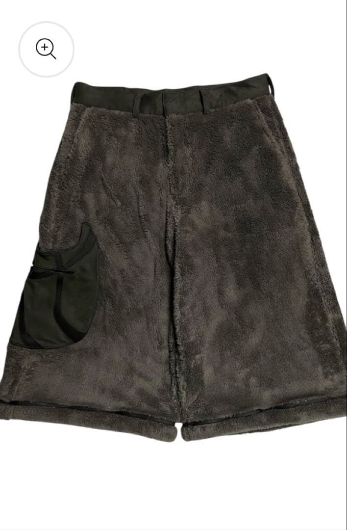 パンツ PARANOID BOA/SUEDE BAGGY SHORTS \"TOMO\"
