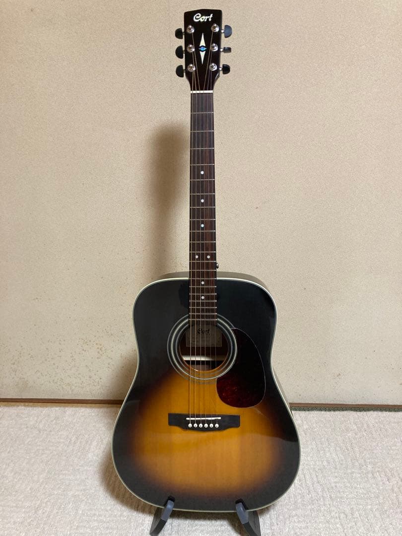CORT EARTH 70 VB アコースティックギター 低弦高 コルト 表単板