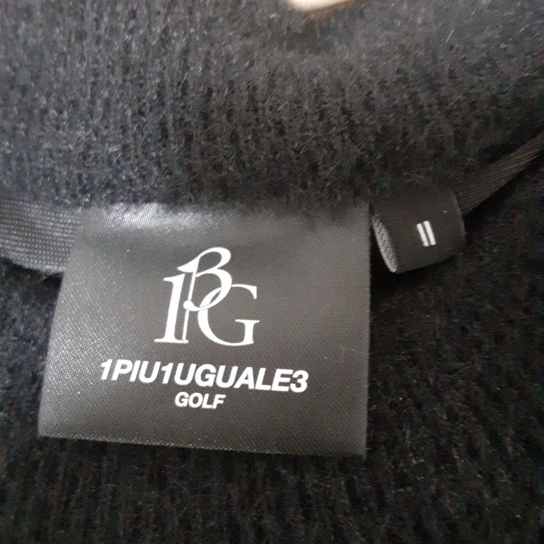 1PIUGUALE3 　スニード　ボアプルオーバー レディース ゴルフ　黒M