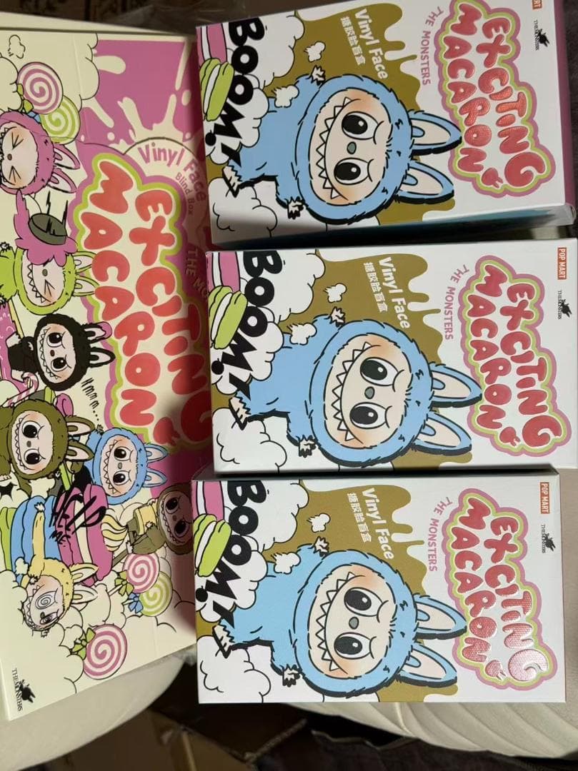 THE MONSTERS ラブブ　マカロン　 新品未開封 ３点セット