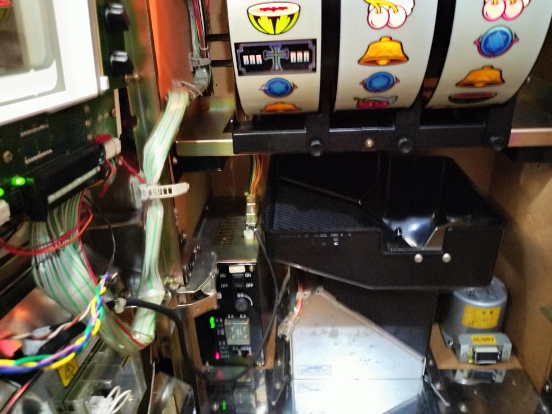 【パチスロ実機】ロデオ★ダブルチャレンジ【不要機付】４号機・希少台・人気台