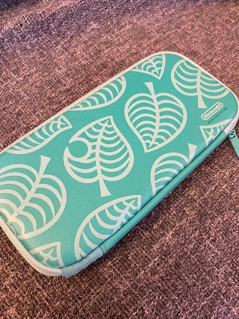 switchライト 本体のみ グレーとあつ森ケース