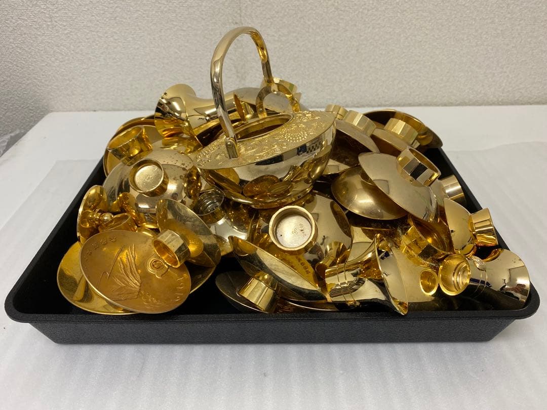 3-1909 24KGP 金盃・急須まとめ　約5.88kg