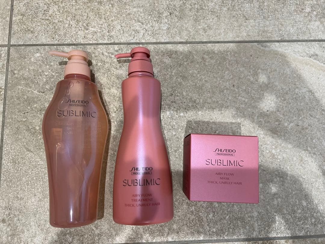 SHISEIDO SUBLIMIC シャンプー・トリートメント・ヘアマスクセット