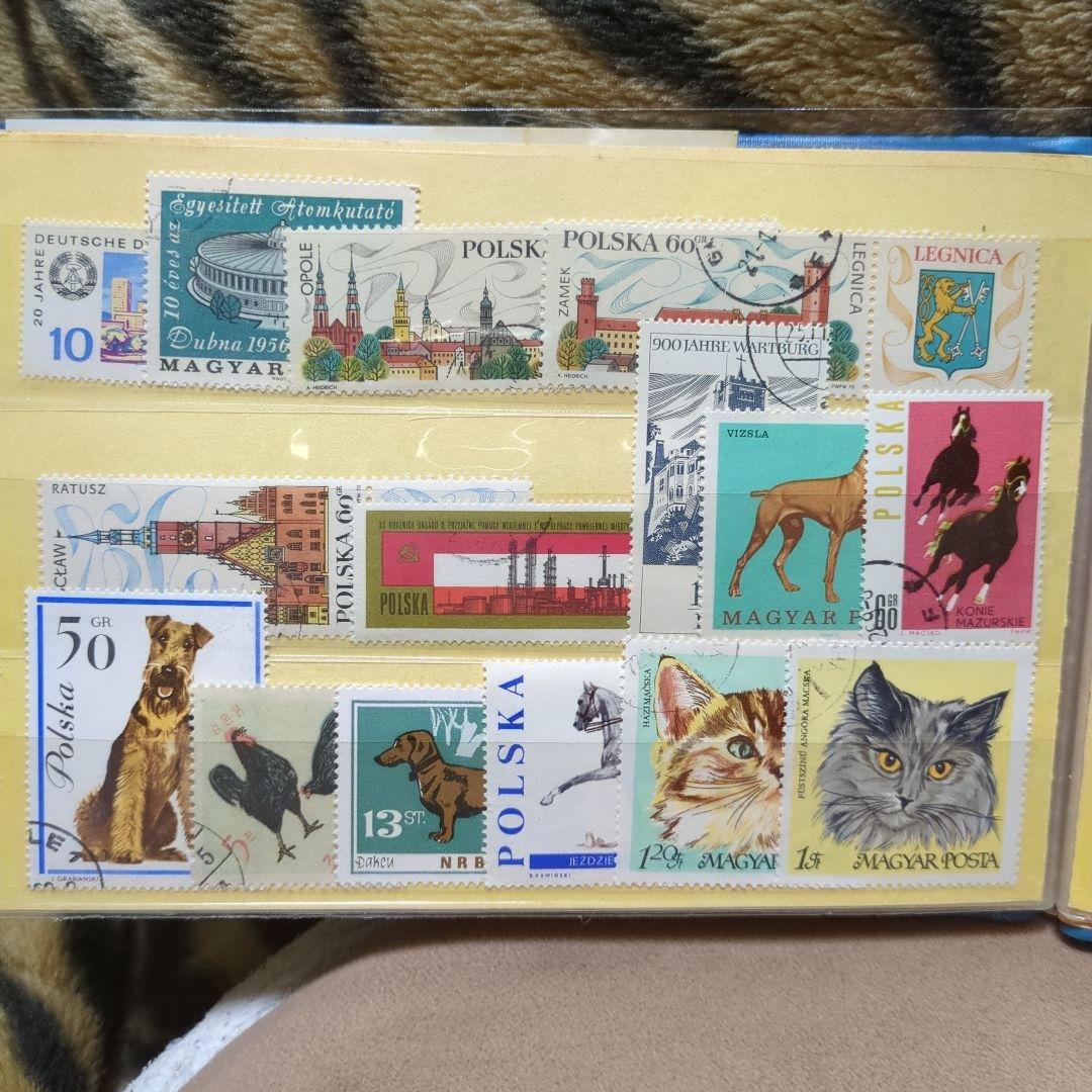 世界の古切手(全て1970年以前)コレクションファイル