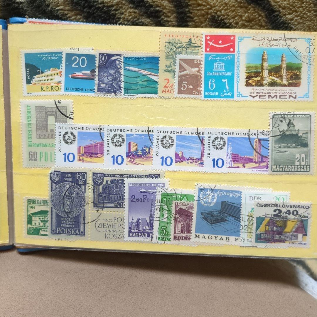 世界の古切手(全て1970年以前)コレクションファイル