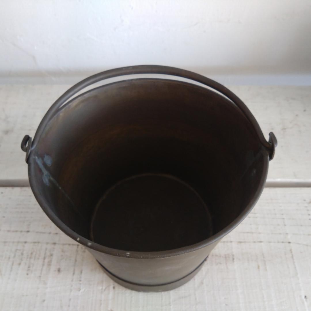銅製　バケツ　古道具