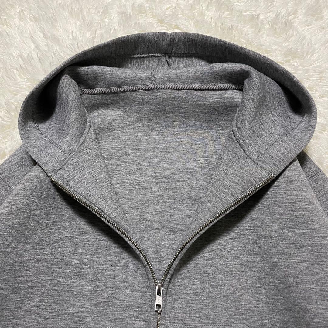 美品　スローブイエナ　ボリュームジップアップフーディ　ダンボールニット　2024