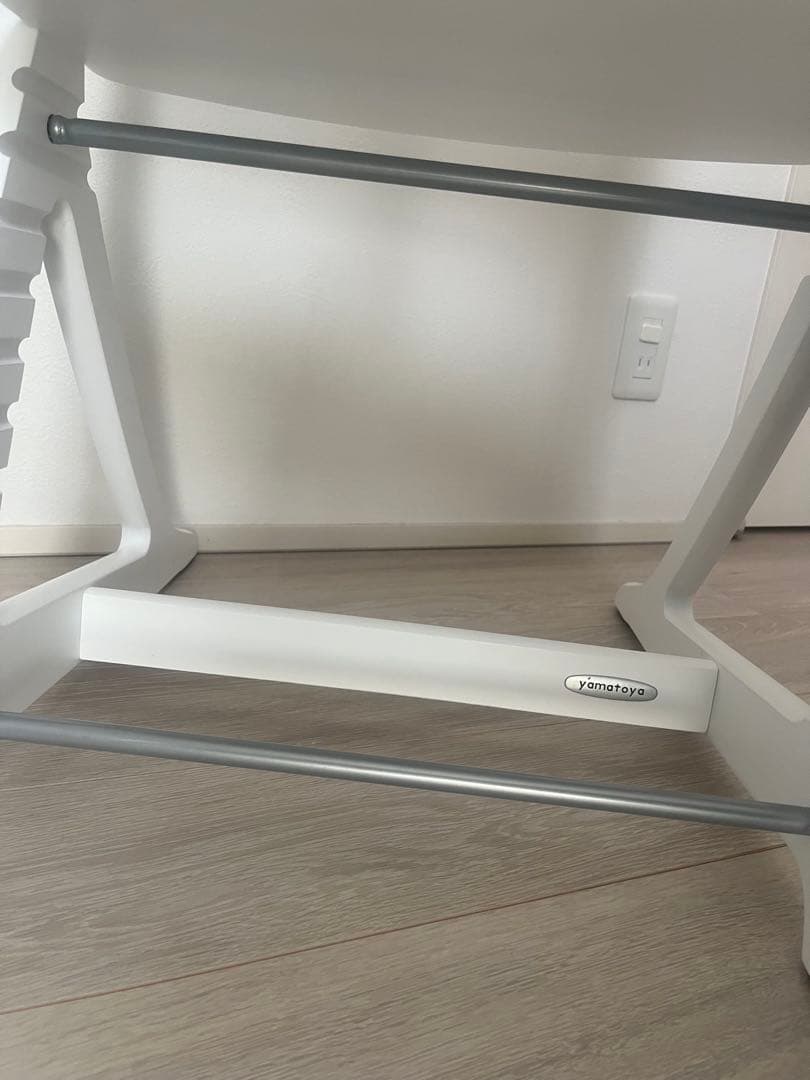 大和屋　すくすくチェアプラス　テーブル付き　ホワイト