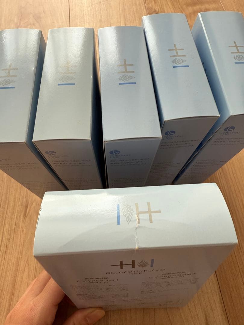 ヒノキ肌粧品　REハイブリッドパック　6箱セット（48回分）