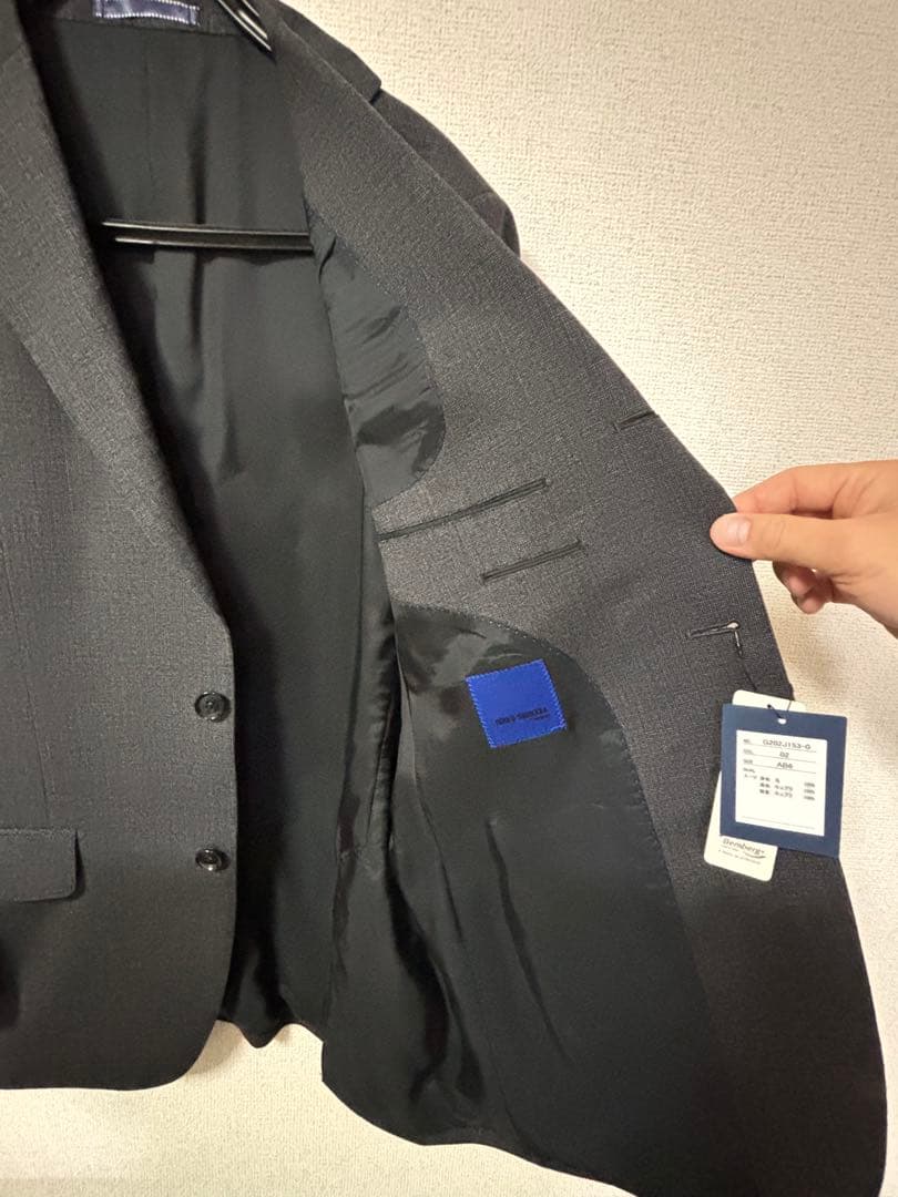 【新品未使用】JUNKO SHIMADA グレー ビジネススーツ