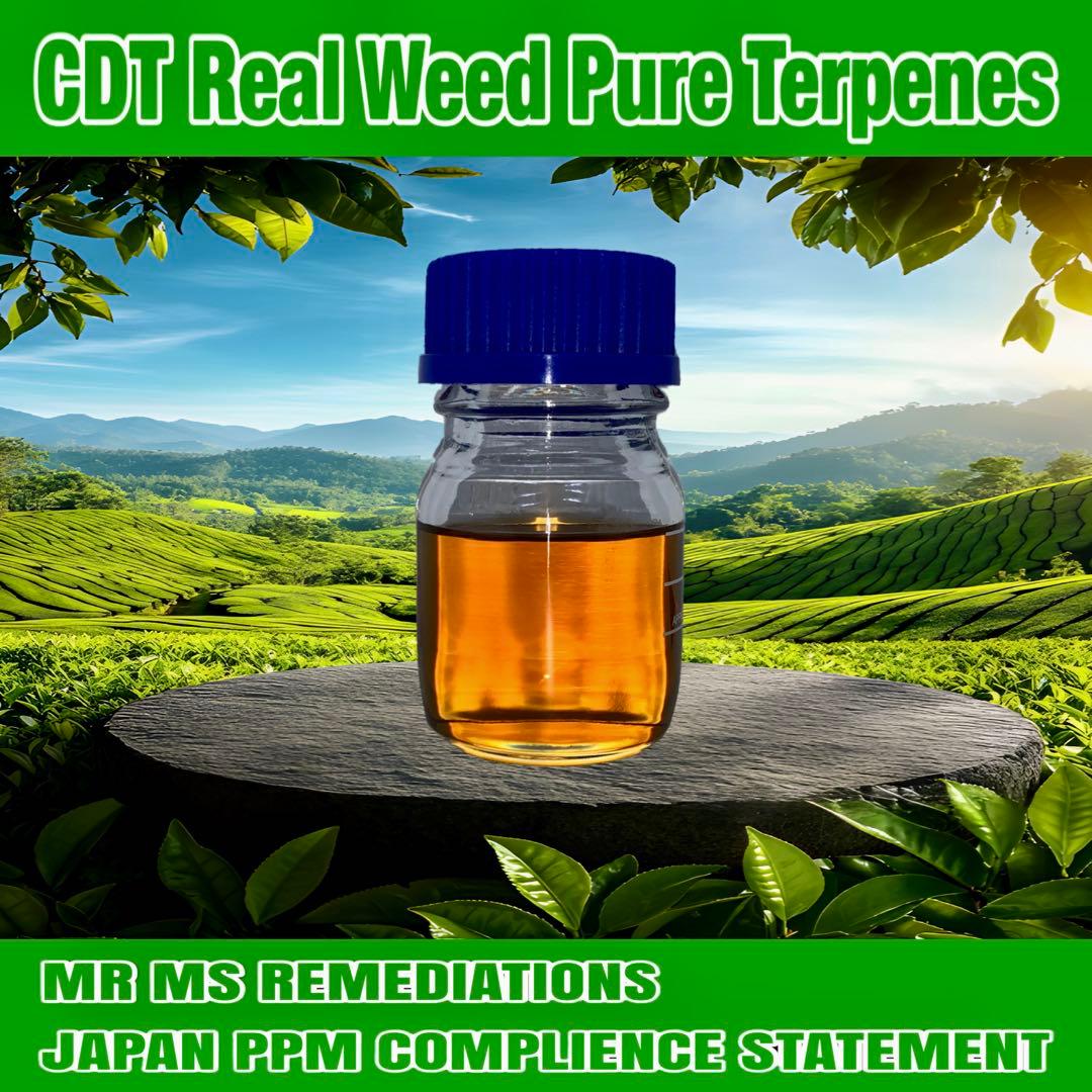 リラクゼーショングッズ CDT Real Weed Pure Terpenes 5ml CBN CBD