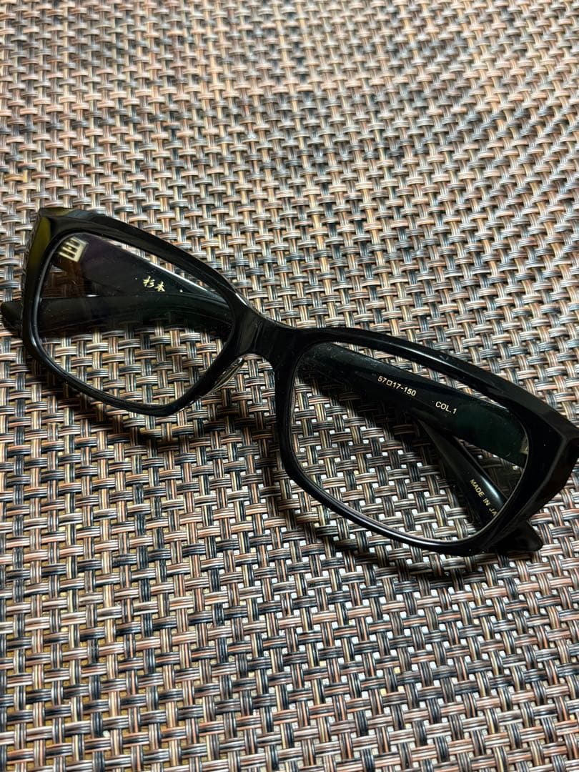 杉本圭　KS-115 ブラック　メガネ