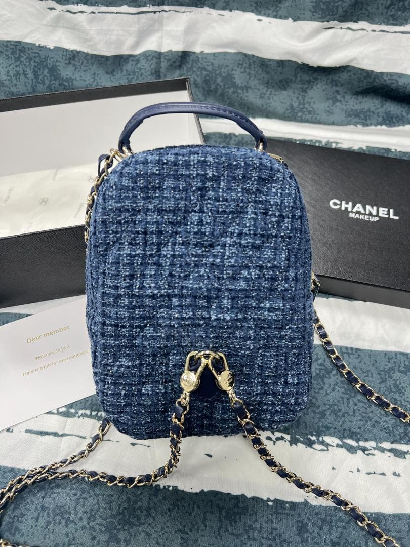 ✨状態良好 非売品 ツイードバックパック ネイビー