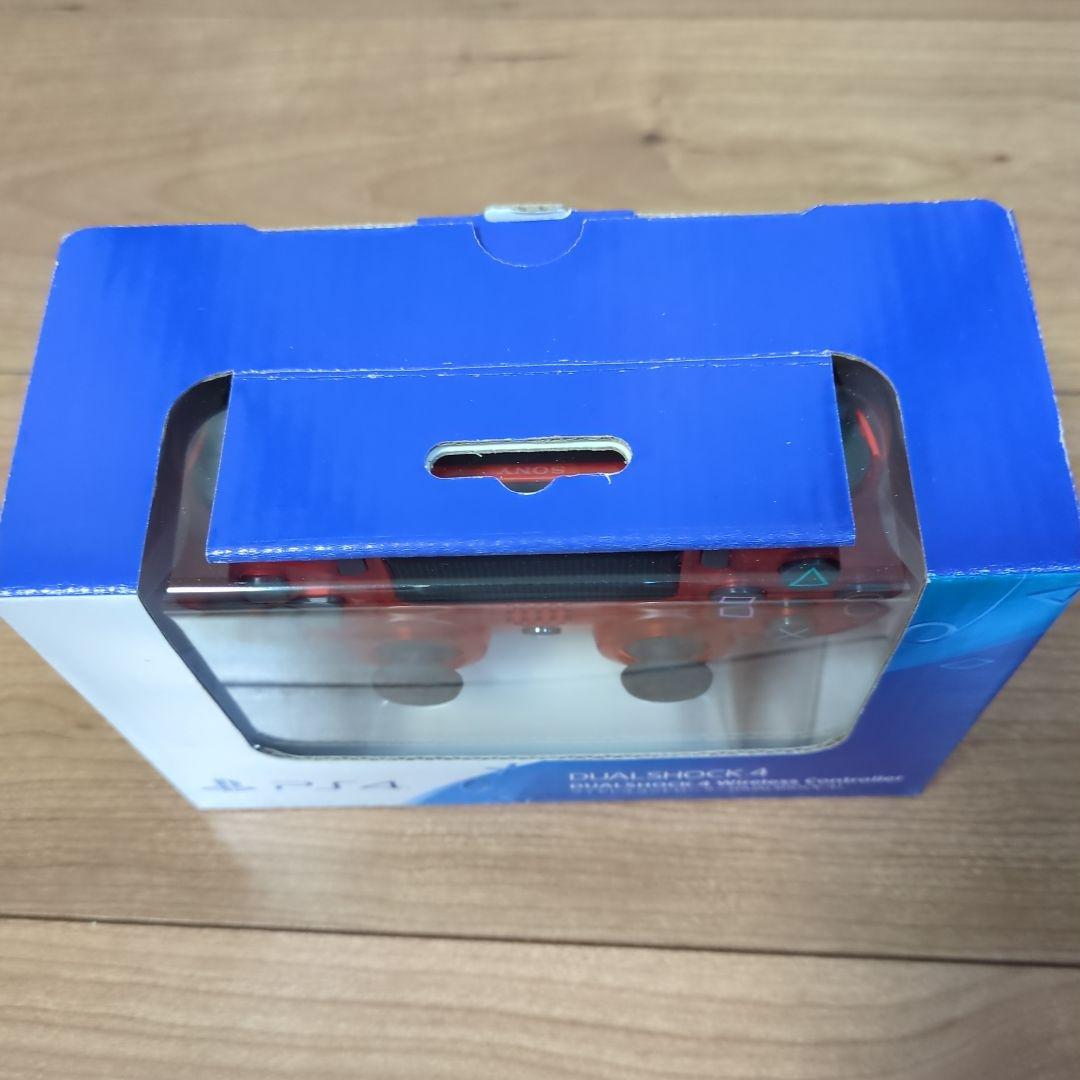 PS4　ワイヤレスコントローラー　レッドクリスタル