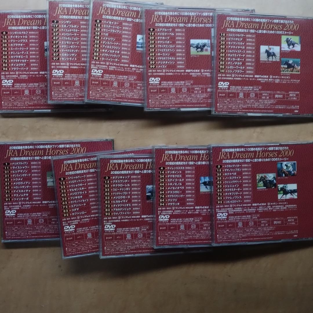 20世紀の名馬100 DVD全10巻BOXセット