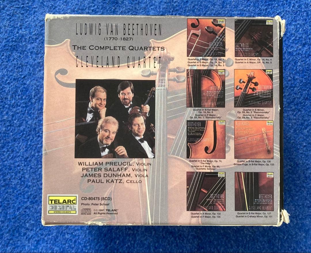 【8CD】 Beethoven – The Complete Quartets