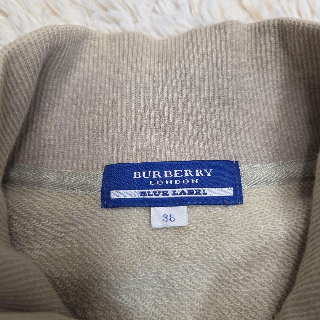 [良品]BURBERRY ブルーレーベル　ジップアップジャケット　ノバチェック