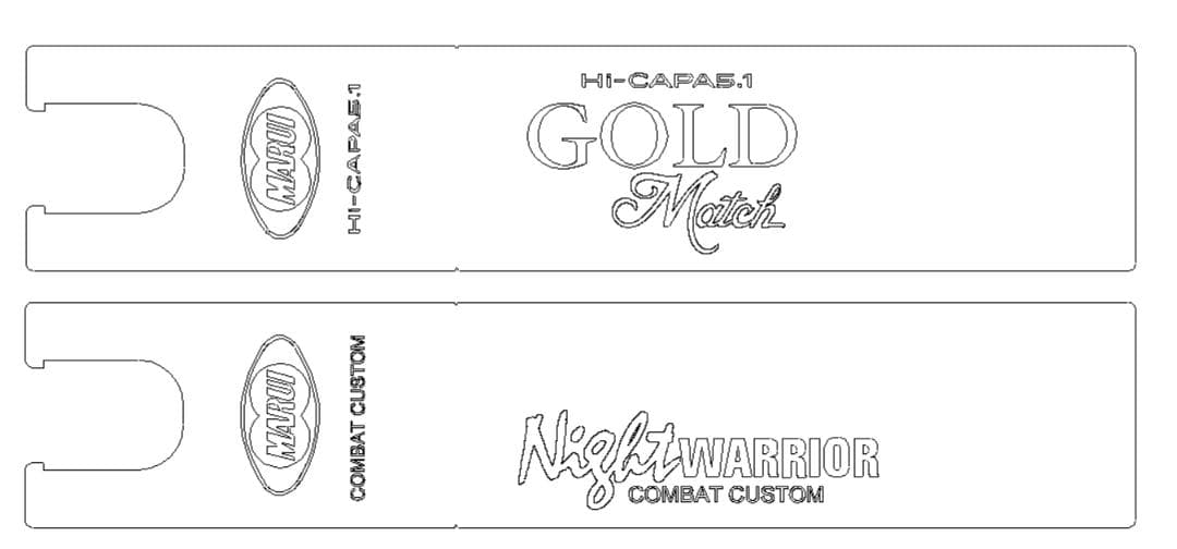 特注 マルイ アクリルガンスタンド